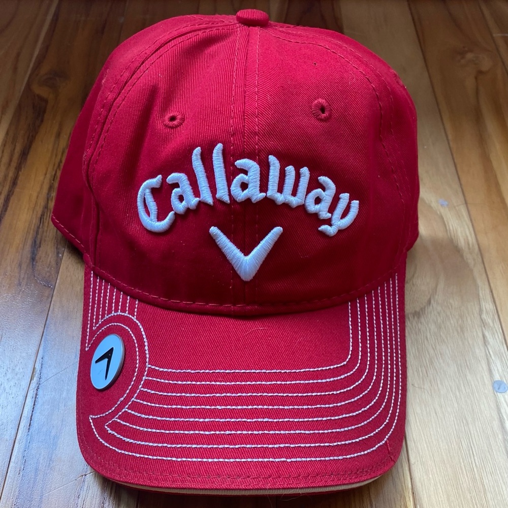 Callaway Men’s Red Golf Adjustable Hat Cap